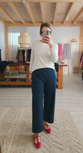 Carica l'immagine nel visualizzatore di Gallery, Pantalone Londra cotone cristalli