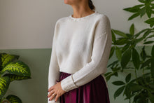Carica l'immagine nel visualizzatore di Gallery, maglione CHICCO DI RISO latte