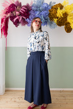 Carica l&#39;immagine nel visualizzatore di Gallery, Pantagonna TORINO blu twill