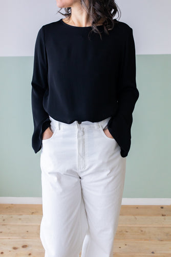 Camicia FLUTTUOSA nera