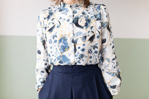 Camicia Kintsugi viscosa