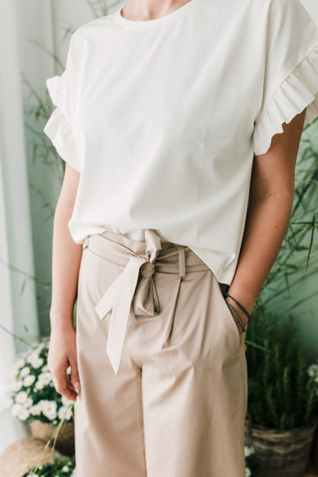 Pantalone FIRENZE sabbia -ULTIMI PEZZI