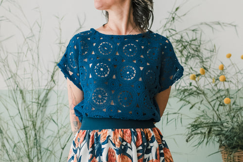 Maglia basic Macrame' zucchero - PREORDINE