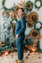 Carica l&#39;immagine nel visualizzatore di Gallery, Panta LONDRA tartan blu