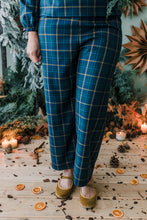 Carica l&#39;immagine nel visualizzatore di Gallery, Panta LONDRA tartan blu