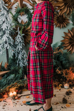 Carica l&#39;immagine nel visualizzatore di Gallery, Panta gonna BOLOGNA tartan rosso