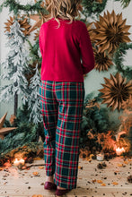 Carica l&#39;immagine nel visualizzatore di Gallery, Panta LONDRA tartan verdone rosso