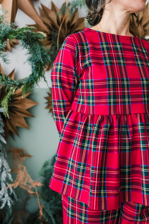 Maglia Verona tartan rosso
