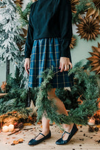 Carica l&#39;immagine nel visualizzatore di Gallery, Gonna VENEZIA tartan base blu
