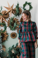 Carica l&#39;immagine nel visualizzatore di Gallery, Maglia Verona tartan verdone PURA LANA