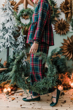 Carica l&#39;immagine nel visualizzatore di Gallery, Maglia Verona tartan verdone PURA LANA