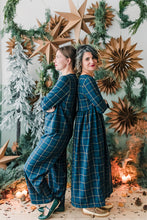 Carica l&#39;immagine nel visualizzatore di Gallery, Vestito FIRENZE Tartan blu