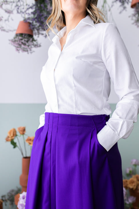 Camicia MILANO basica bianca