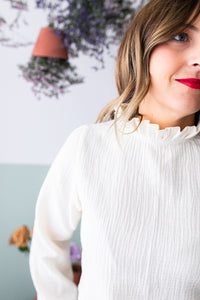 Camicia OSTUNI mussola panna