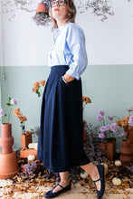 Carica l&#39;immagine nel visualizzatore di Gallery, Gonna PRISCILLA blu