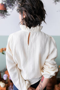 Camicia OSTUNI mussola panna