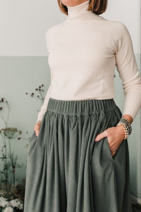 Lupetto basic sottogiacca latte