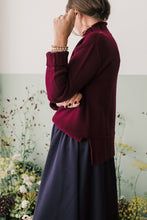 Carica l&#39;immagine nel visualizzatore di Gallery, Maglione lana amarone