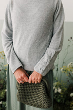 Carica l&#39;immagine nel visualizzatore di Gallery, maglioncino Grigio trecce