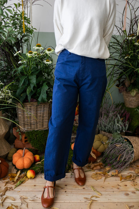 Pantalone PARMA Blu Navy ultima xs o s