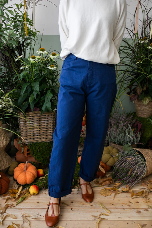 Pantalone PARMA Blu Navy ultima xs o s