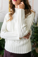 Carica l&#39;immagine nel visualizzatore di Gallery, Lupetto CLASSICO panna - ultima tg L 44/46