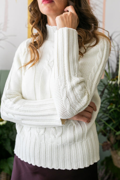 Lupetto CLASSICO panna - ultima tg L 44/46