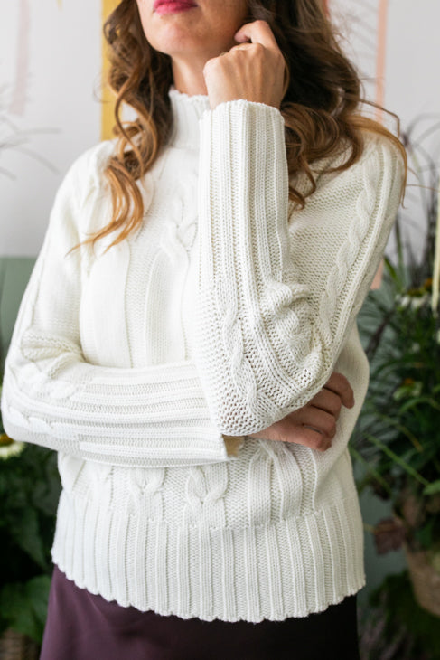 Lupetto CLASSICO panna - ultima tg L 44/46