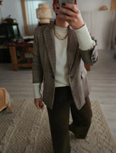 Carica l&#39;immagine nel visualizzatore di Gallery, Panta LONDRA velluto cioccolato- ultima M