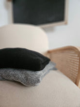 Carica l&#39;immagine nel visualizzatore di Gallery, lupetto crop melange o lavagna