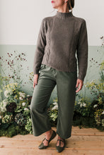 Carica l&#39;immagine nel visualizzatore di Gallery, Panta LONDRA velluto muschio - PREORDINE