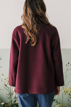 Carica l&#39;immagine nel visualizzatore di Gallery, Cappotto NUVOLA bordeaux