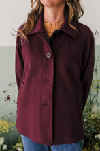 Carica l&#39;immagine nel visualizzatore di Gallery, Cappotto NUVOLA bordeaux