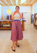 Carica l'immagine nel visualizzatore di Gallery, Gonna ZANTE fiorellini rossi