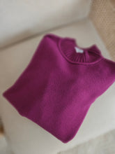 Carica l&#39;immagine nel visualizzatore di Gallery, Maglioncino lupetto cioccolato o ciclamino
