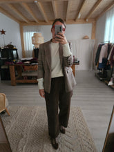 Carica l&#39;immagine nel visualizzatore di Gallery, Panta LONDRA velluto cioccolato- ultima M