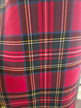 Carica l&#39;immagine nel visualizzatore di Gallery, Panta LONDRA tartan ROSSO - preordine
