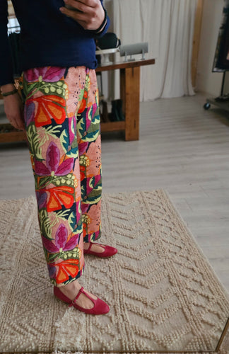 Pantalone floreale