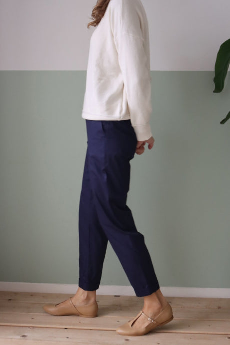 Pantalone MONOPOLI blu- ULTIMI PEZZI