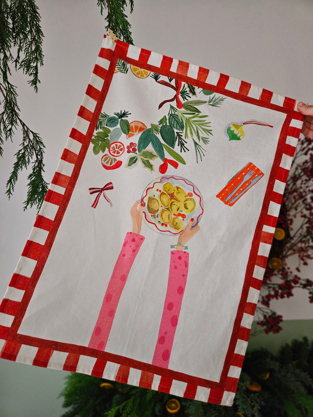 Strofinaccio mani tortellini