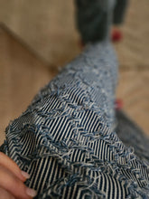 Carica l'immagine nel visualizzatore di Gallery, Pantalone Londra cotone righe lavorate