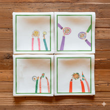 Carica l&#39;immagine nel visualizzatore di Gallery, Tovaglioli set 4 pezzi