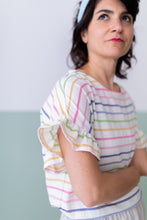 Carica l&#39;immagine nel visualizzatore di Gallery, Maglia TREVISO mussola righe