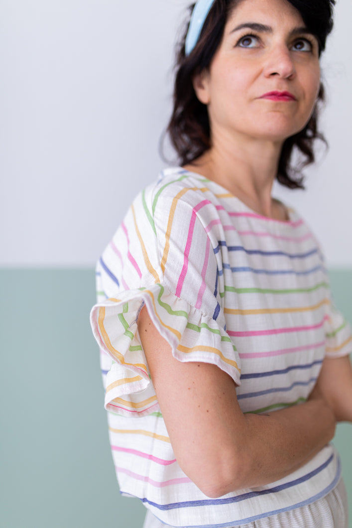 Maglia TREVISO mussola righe