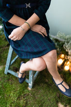 Carica l'immagine nel visualizzatore di Gallery, Vestito LUBIANA Tartan blu/verde