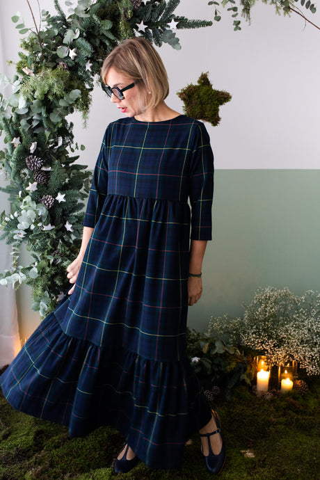 Cinturino blu verde righe